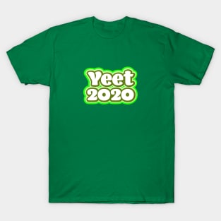 Yeet 2020 - Retro Green T-Shirt